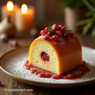 B&ucirc;che de No&euml;l Mangue Passion Coco LExotisme &agrave; Votre Table Fiche recette