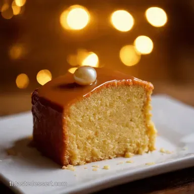 B&ucirc;che Vanille Pomme Caramel V&eacute;gane Ma Perle de No&euml;l Fiche recette