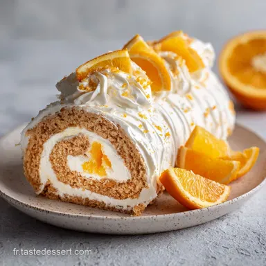 B&ucirc;che Nuage au Gingembre : Dessert de No&euml;l Frais et L&eacute;ger 52min Fiche recette