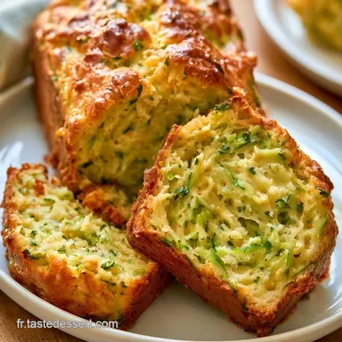 Cake aux Courgettes et Parmesan Moelleux Fiche recette