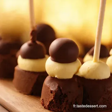 Cake Pops Vanille Chocolat Faciles Mon Goûter Sans Façon Fiche recette