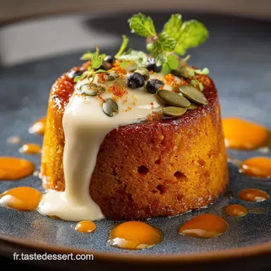 Cake Surprise Citrouille Moelleux garanti et cœur coulant crémeux Fiche recette