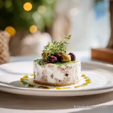 Cake au Thon et Olives pour 8 Portions Cuit Fiche recette