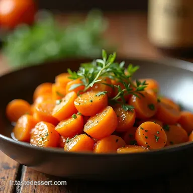 Carottes R&ocirc;ties &agrave; lAil et au Thym Le Secret Facile des L&eacute;gumes Confits Fiche recette