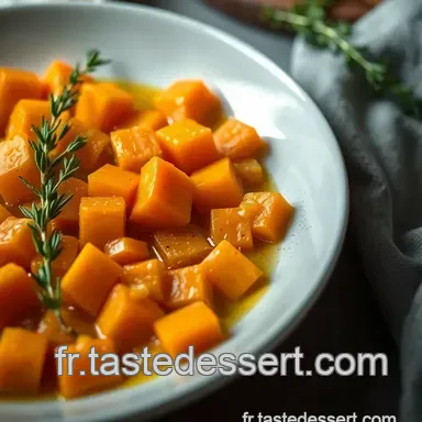 Recettes de carottes cuites : D&eacute;licieuses Carottes au Miel et au Thym Fiche recette