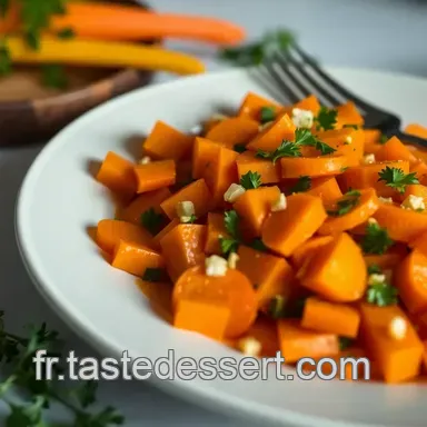 Carottes R&acirc;p&eacute;es &agrave; la Vinaigrette : Une Salade Fra&icirc;che et Croquante Fiche recette