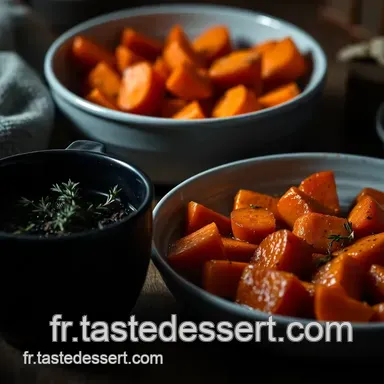 Carottes r&ocirc;ties au four : le meilleur temps de cuisson pour une douceur irr&eacute;sistible Fiche recette