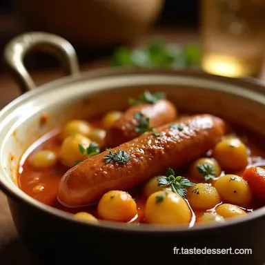 Plat One Pot Cassoulet Express de Toulouse Facile Fiche recette