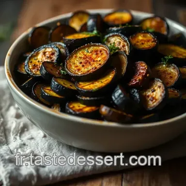 Caviar d'Aubergine Minute: L'Ap&eacute;ro Chic et Facile! Fiche recette