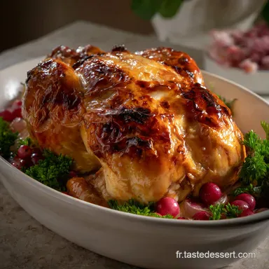 Repas de Nouvel An entre amis au Chapon R&ocirc;ti Fiche recette