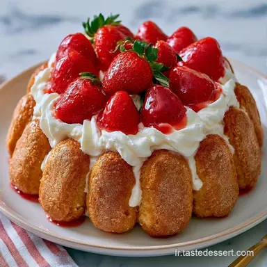 Charlotte Aux Fraises Au Mascarpone Fiche recette