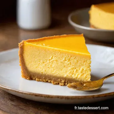 Cheesecake Passion Fruit Vegan Un Dessert Exotique et Facile Fiche recette