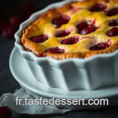 Clafoutis aux Cerises de Jean-François Piège : Un Dessert Français Facile Fiche recette