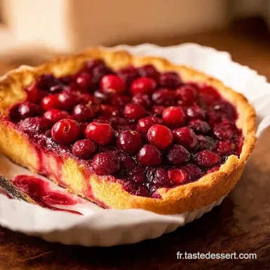 Clafoutis aux Cerises Facile Mon Id&eacute;e Dessert Rustique Fiche recette
