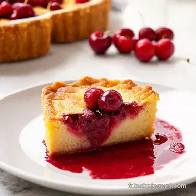 Id&eacute;e Recette Dessert Facile Clafoutis aux Cerises un D&eacute;lice Fiche recette