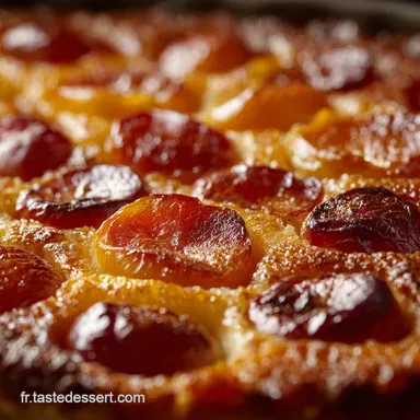 Clafoutis aux Mirabelles La recette de Grandm&egrave;re ultramoelleuse Fiche recette