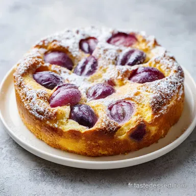 Clafoutis Aux Prunes Pour 6 Personnes Fiche recette