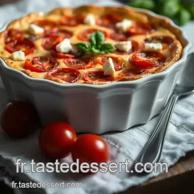 Clafoutis Tomates & Gorgonzola : Ma Recette Facile Façon Julie Fiche recette