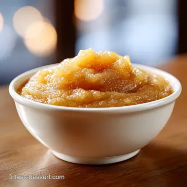 Compote De Pommes Maison Pour 6 Portions Fiche recette