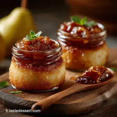 Recette Confiture Pomme Rhubarbe Le Duo Classique des GrandsM&egrave;res Fiche recette