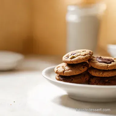 Cookies Avoine Chocolat Vegan La Recette CroustiFondante Fiche recette