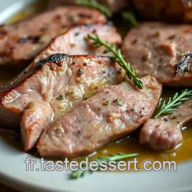 C&ocirc;te de Veau R&ocirc;tie aux Herbes de Provence : Un D&eacute;lice Traditionnel Fiche recette