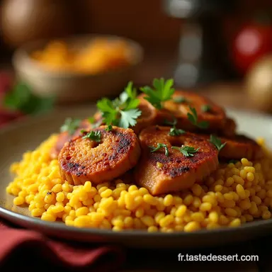 Le Vrai Couscous Traditionnel aux Trois Viandes Agneau Poulet Merguez Fiche recette