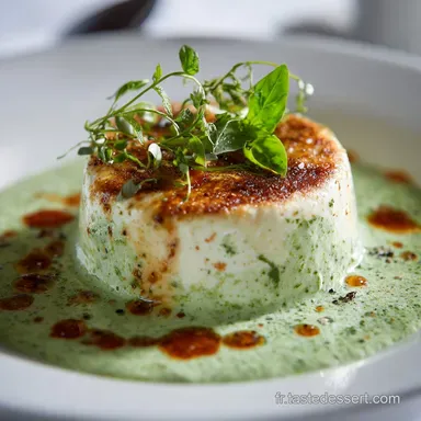 Crème au basilic La sauce veloutée verte éclatante Fiche recette