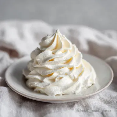 Cr&egrave;me Chantilly Mascarpone en 10 Minutes pour 4 Servings Fiche recette