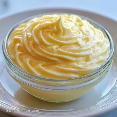 Cr&egrave;me au Chocolat Blanc pour 4 Fiche recette