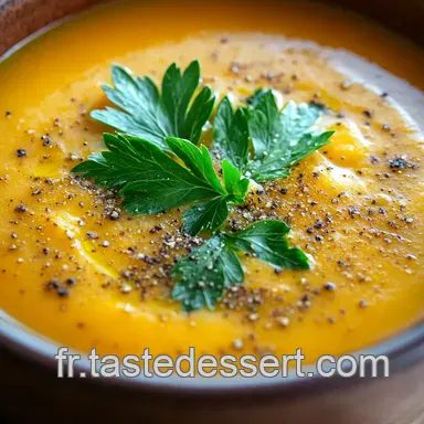 Ma Soupe Magique: Fanes de Carottes Soupe Facile! Fiche recette