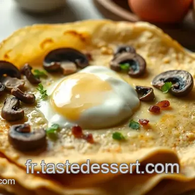 Cr&ecirc;pes aux Champignons Savoureuses : Ma Recette Facile et Conviviale