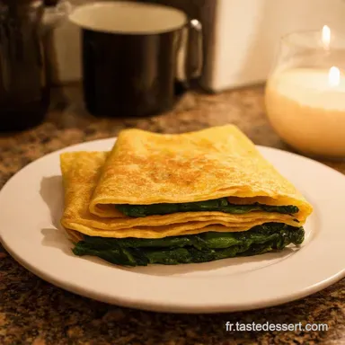 Cr&ecirc;pes Vegan &Eacute;pinards Vertes Ma Recette Facile et Gourmande Fiche recette