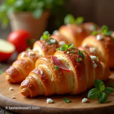 Croissant Jambon Fromage Une Gourmandise Facile à Préparer Fiche recette
