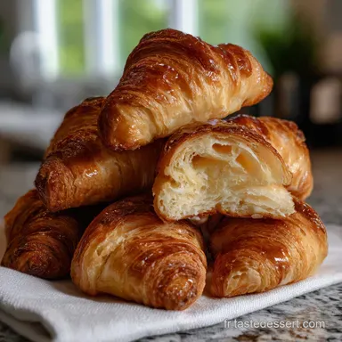 Croissants Maison Feuillets Beurrs Et 100 : Le Feuilletage 100 Artisanat Garanti Fiche recette