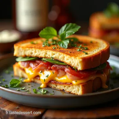Croque Savoyard Un Sandwich le Goût des Alpes à Votre Table Fiche recette