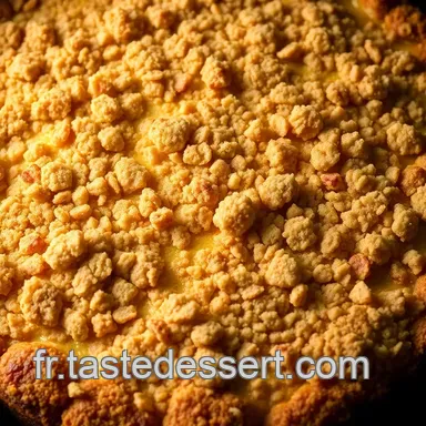 G&acirc;teau au Crumble Ultra Moelleux au Airfryer : Une Recette Facile en 10 Minutes ! Fiche recette