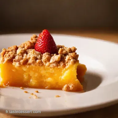 Crumble P&ecirc;che Fraise Facile Un Dessert d&Eacute;t&eacute; &agrave; Tomber Fiche recette