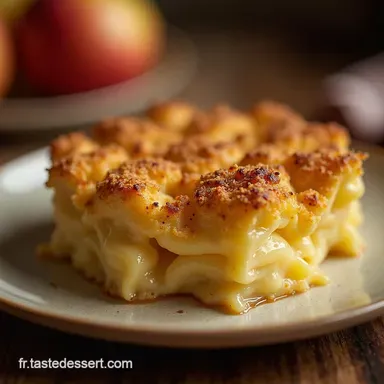 Recette de Crumble aux Pommes Traditionnel Croustillant Garanti Fiche recette