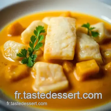 Curry de Poisson au Lait de Coco : Une &Eacute;vasion Culinaire Exotique Fiche recette