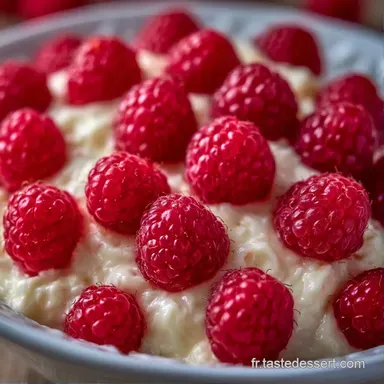 Dessert D'&eacute;t&eacute; Chocolat Blanc pour 6 Fiche recette