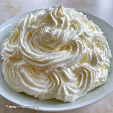 Dessert Express Cr&egrave;me Fouett&eacute;e pour 4 Fiche recette
