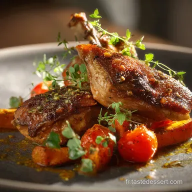 Cuisse de Dinde &agrave; la Moutarde et au Paprika Tendret&eacute; Garantie Fiche recette