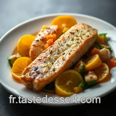 Recette dos de cabillaud à la poêle aux agrumes : un plat facile et savoureux Fiche recette