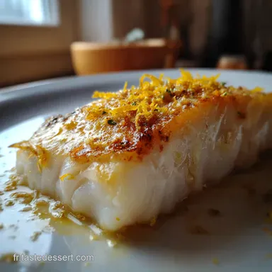 Le Secret du Dos de Cabillaud au Parmesan et Citron Chic et Nacré en 30 min Fiche recette