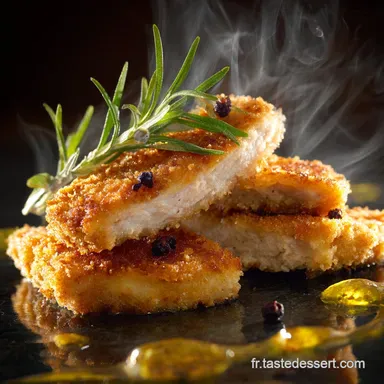 Escalopes de veau pan&eacute;es Le secret du croustillant dor&eacute; et parfait Fiche recette