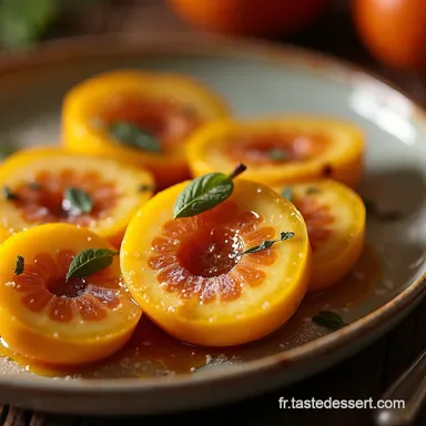 Recette Facile de Figues R&ocirc;ties au Miel et Romarin 30 Min Fiche recette