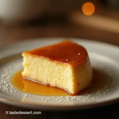 Le Flan Pâtissier Classique Recette Inratable au Caramel Maison Fiche recette