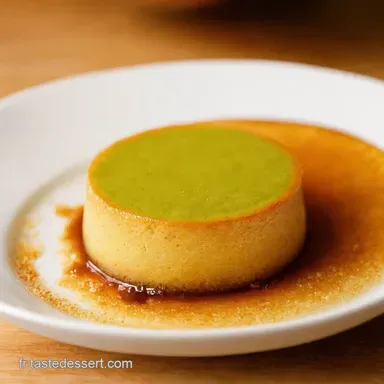 Flan Matcha Recette Facile Mon Flan P&acirc;tissier Maison Fiche recette