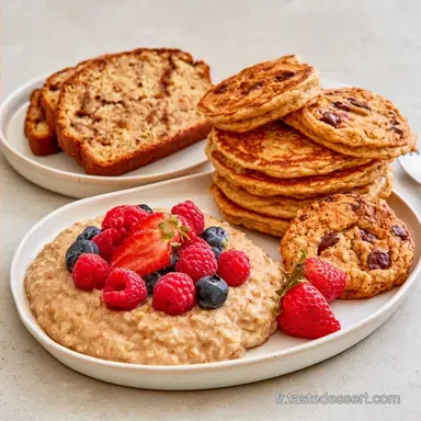 21 Recettes Flocons d'Avoine: Porridge, Cookies & G&acirc;teaux